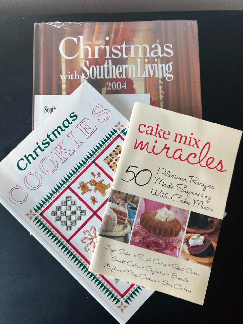 Christmas with Southern Living Cookbook Bundle by Oxmoor House NEW